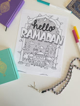 Load image into Gallery viewer, Joyful Ramadan Coloring and Doodling Pages
