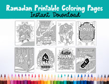 Load image into Gallery viewer, Joyful Ramadan Coloring and Doodling Pages
